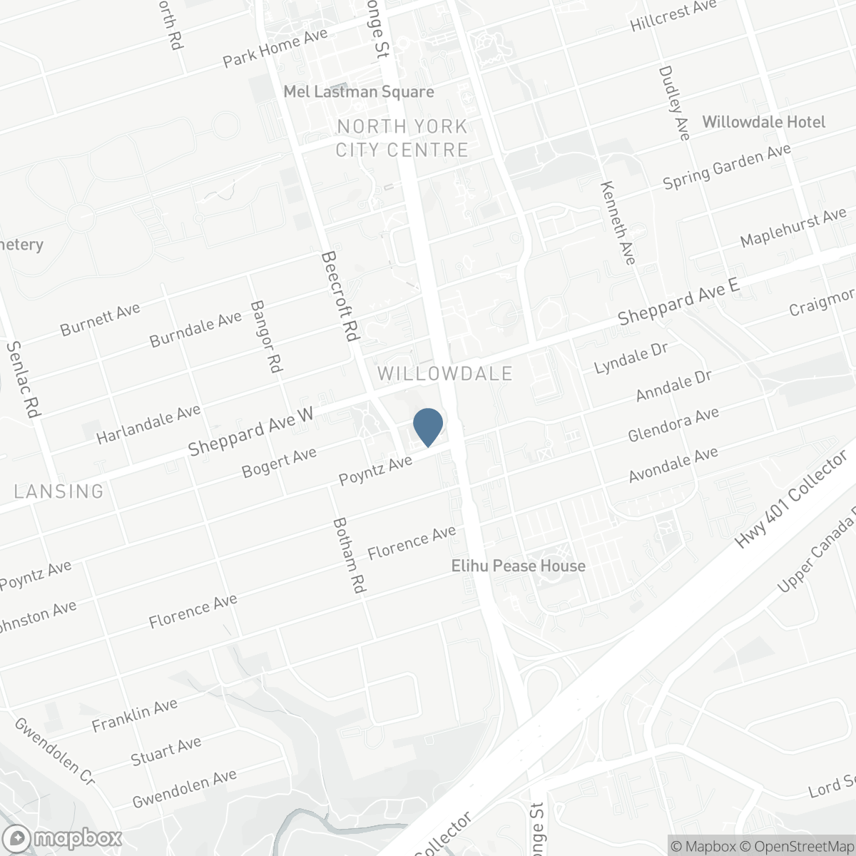 2807 - 9 BOGERT AVENUE, Toronto, Ontario M2N 0H3